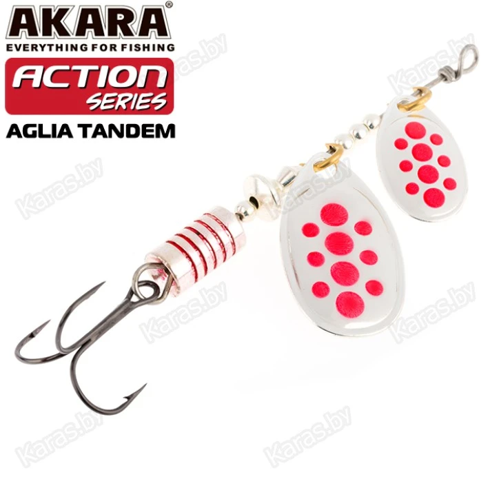 Блесна вращающаяся Akara Aglia Tandem 1/3 (8 г)