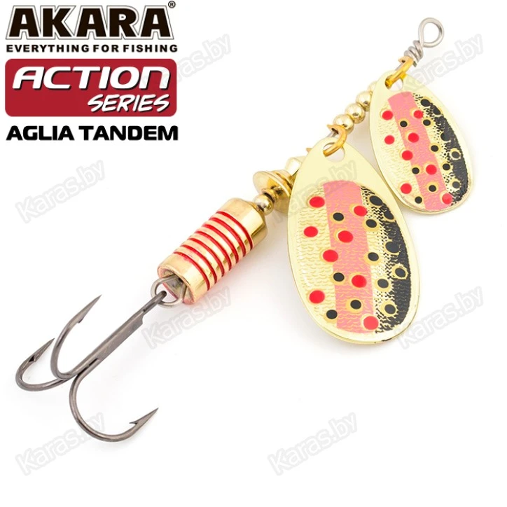 Блесна вращающаяся Akara Aglia Tandem 1/3 (8 г)