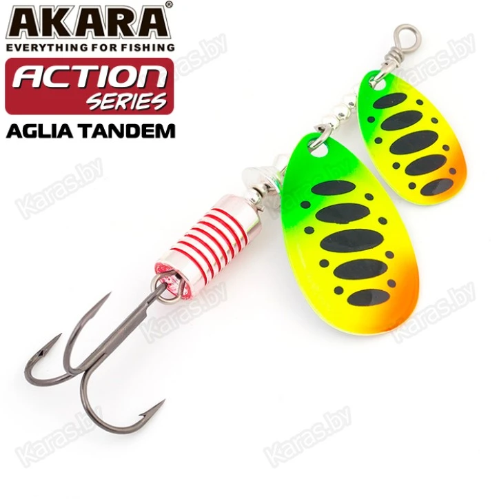 Блесна вращающаяся Akara Aglia Tandem 1/3 (8 г)