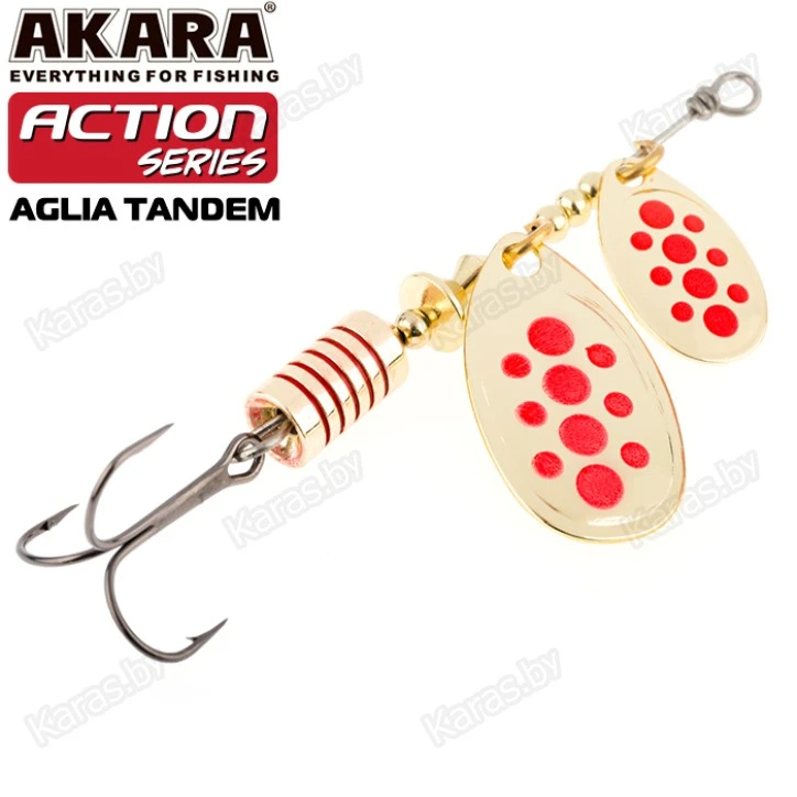 Блесна вращающаяся Akara Aglia Tandem 1/3 (8 г)