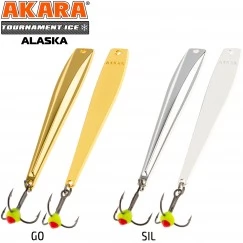 Блесна вертикальная зимняя Akara Tournament Ice Alaska 50 мм (4 гр)