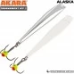 Блесна вертикальная зимняя Akara Tournament Ice Alaska 50 мм (4 гр)