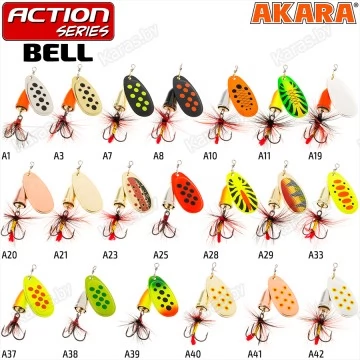 Блесна вращающаяся Akara Bell 2 (6 г)