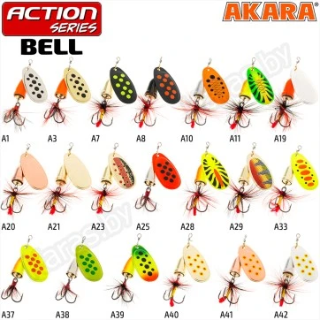 Блесна вращающаяся Akara Bell 2 (6 г)