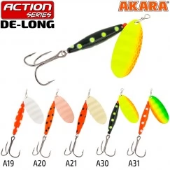 Блесна вращающаяся Akara De-Long  (8 г)