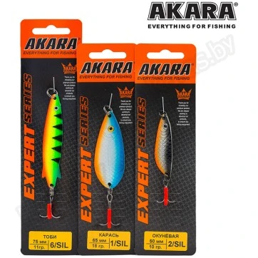 Блесна колеблющаяся Akara Expert Прохоровка (80мм/25г)