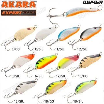 Блесна колеблющаяся Akara Expert Щучья (65мм/18г)