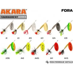 Блесна вращающаяся Akara Fora 4 (16 г)