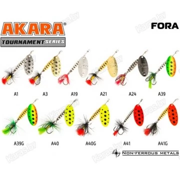Блесна вращающаяся Akara Fora 4 (16 г)