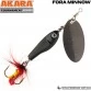 Блесна вращающаяся Akara Fora Minnow 1 (6.5 г)