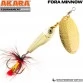 Блесна вращающаяся Akara Fora Minnow 1 (6.5 г)