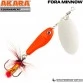 Блесна вращающаяся Akara Fora Minnow 1 (6.5 г)