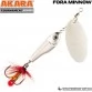 Блесна вращающаяся Akara Fora Minnow 1 (6.5 г)