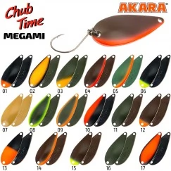 Блесна колеблющаяся Akara Chub Time Megami (3.8 г)