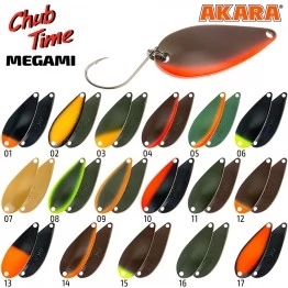 Блесна колеблющаяся Akara Chub Time Megami (3.8 г)