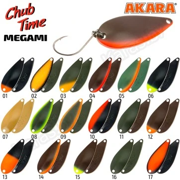 Блесна колеблющаяся Akara Chub Time Megami (3.8 г)