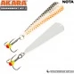 Блесна вертикальная зимняя Akara Tournament Ice Nota 35 мм (3 гр)