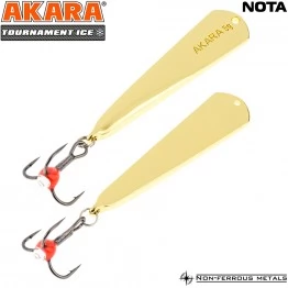 Блесна вертикальная зимняя Akara Tournament Ice Nota 35 мм (3 гр)