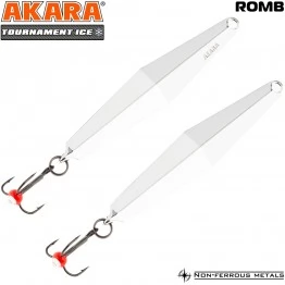 Блесна вертикальная зимняя Akara Tournament Ice Romb 40 мм (2.5 гр)