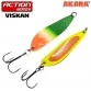 Блесна колеблющаяся Akara Action Series Viskan (65мм/18г)