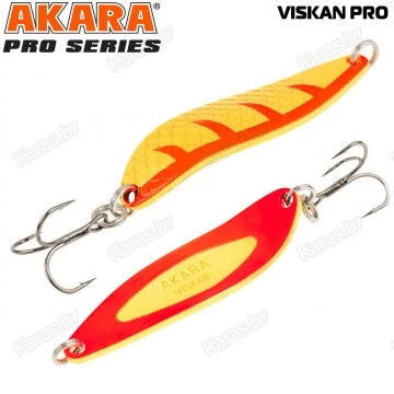 Блесна колеблющаяся Akara Pro Series Viskan (80мм/21г)