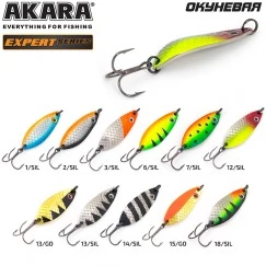 Блесна колеблющаяся Akara Expert Окуневая (50мм/10г)