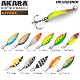 Блесна колеблющаяся Akara Expert Окуневая (50мм/10г)