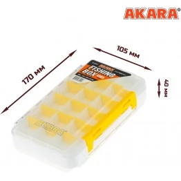 Коробка Akara двухсторонняя BA-112 (170x105x40 мм)