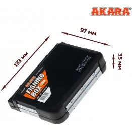 Коробка Akara BA-133 (133x97x35 мм)