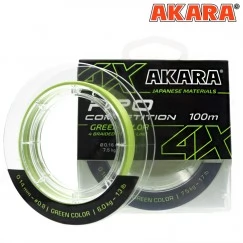 Леска плетёная Akara Competition Pro Green X4 100м (зеленый)