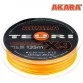 Леска плетёная Akara Teuri X9 135 м (желто-оранжевый)