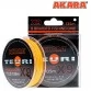 Леска плетёная Akara Teuri X9 135 м (желто-оранжевый)