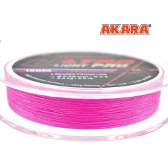 Леска плетёная Akara Ultra Light Pro Pink X4 150м (розовый)