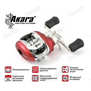 Катушка мультипликаторная Akara Breeze BRE 200R