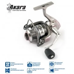 Катушка безынерционная Akara Regal RE. 7 ш.п. + 1 р.п.