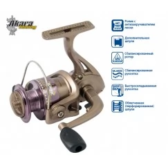 Катушка безынерционная Akara DM 2000. 1 ш.п.