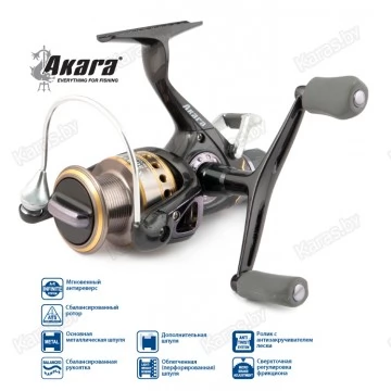 Катушка безынерционная Max Power 50A. 9 ш.п. + 1 р.п.