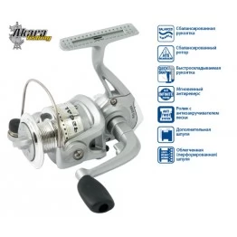 Катушка безынерционная Akara Regal RG 1000. 3 ш.п. + 1 р.п.