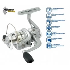 Катушка безынерционная Akara Regal RG 1000. 5 ш.п. + 1 р.п.