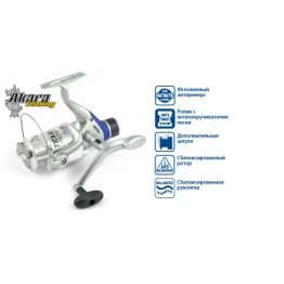 Катушка безынерционная Akara TS 20A. 5 ш.п. + 1 р.п.