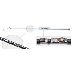 Удочка с кольцами  Akara Deep Impact TZ 2652. 4 м. углеволокно. тест: 10-30 г. 210 г