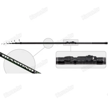 Удочка с кольцами  Akara Diamond Bolo IM7. 5 м. углеволокно. тест: 5-25 г. 230 г