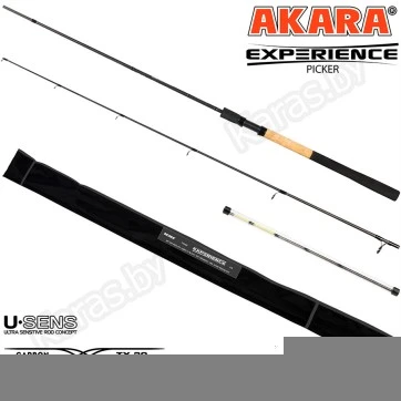 Удилище пикерное Akara Experience Picker, углеволокно, 2.4 м, тест: до 50 г, 138 г