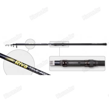Удочка с кольцами Akara Riva 40024. 5 м. стекловолокно. тест: 10-40 г. 370 г