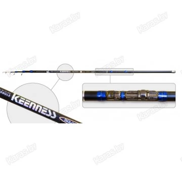 Удочка с кольцами Surf Master Keenness 15290. 6 м. углеволокно. тест: 10-45 г. 420 г