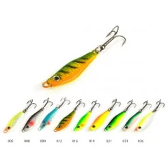 Блесна вертикальная зимняя Akara Ice Lures рыбка с тройником IL007-7-*** (2 шт.) (7гр)