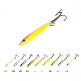 Блесна вертикальная зимняя Akara Ice Lures рыбка с тройником IL028-9-*** (2 шт.) (9гр)