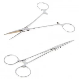 Зажим-корнцанг рыболовный прямой Akara FC-3812 23 см