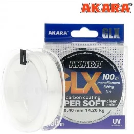 Леска монофильная Akara GLX Super Soft 100 м
