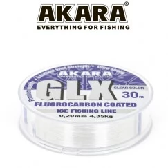 Леска монофильная Akara Glx Ice Clear 30 м